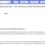 Consultance : Évaluation à mi-parcours du programme PlantwisePlus