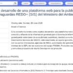 Consultor·e Développement Plateforme Web REDD+ Sauvegardes
