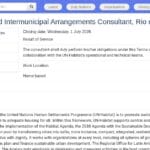 Consultant en régionalisation et arrangements intercommunaux