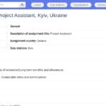 Assistant de Projet – Développement Urbain Durable