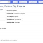 Ingénieur Géotechnicien – Projets d&rsquo;Infrastructure au Panama