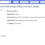 Chargé(e) de programme et partenariats urbains – Amman