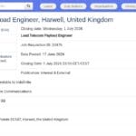 Lead Telecom Payload Engineer – Projets Satellite LEO