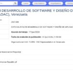 Spécialiste en développement logiciel et applications terrain