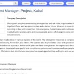 Manager du Développement de Mission – Afghanistan