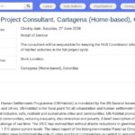 Consultant·e en Résilience Climatique – Cartagena (Home-based)