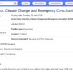 Data Scientist Senior – Climat & Urgences – UNICEF Bangkok