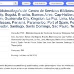 Consultor/a en Servicios Bibliotecarios – Biblioteca Felipe Herrera