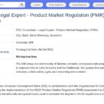 Expert juridique en régulation des marchés (PMR) – Amérique latine