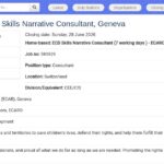 Consultant en narration des compétences ECD (home-based)