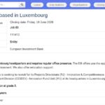 Spécialiste Secteur Innovation Fund (Luxembourg)