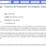 Psychologue – Projet de Protection Humanitaire, Santa Bárbara