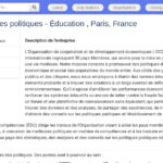Analyste junior des politiques éducatives – OCDE Paris