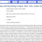 Stagiaire Analyste Financier et Reporting de Données