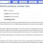 Assistant·e de Projet – Moyens d’Existence – UNHCR – Grand