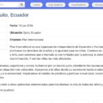 Comptable Principal – Quito, Équateur