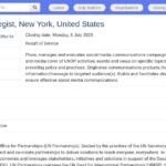 Stratège Médias Sociaux – Nations Unies