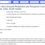 Coordinateur Riposte Maladie à Virus Bundibugyo