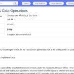 Stagiaire en Finance et Opérations de Données