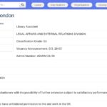 Assistant(e) Bibliothécaire – Londres (Organisation