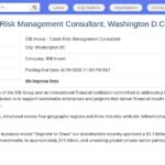 Consultant en gestion du risque de crédit – IDB Invest