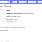 Assistant Communautaire – Panama