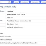 Infirmier(ère) à temps partiel (50%) – Trieste, Italie
