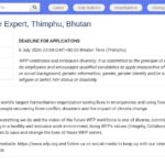 Expert Café International – Mission Bhutan
