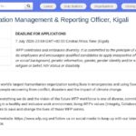 Chargé(e) de l&rsquo;Information Opérationnelle et du Reporting