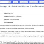 Responsable de Portefeuille Santé Inclusive et