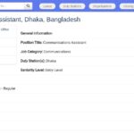 Assistant·e en Communication – Dhaka, Bangladesh