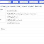 Assistant·e en gestion de projet – Télétravail Brésil