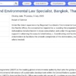 Spécialiste en communication et droit environnemental