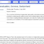 Expert·e en évaluation de projets – SPECA MPTF