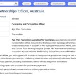 Chargé(e) de Partenariats et Collecte de Fonds – Australie