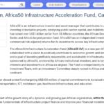 Stage en Private Equity – Fonds d&rsquo;Infrastructure Africain