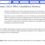 Stagiaire – Assistant Spécial, Bureau du CEO