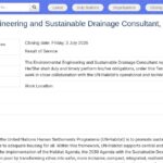 Consultant en génie environnemental et drainage durable