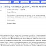 Consultant Formation ATHIS (Santos, Brésil)