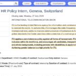 Stagiaire RH – Politiques RH – Genève – 6 mois