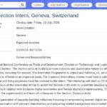 Stagiaire en économie numérique inclusive – CNUCED