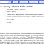 Scientifique en télédétection pour le méthane (IMEO MARS)
