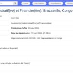 Assistant(e) Administratif(ve) et Financier(ère) – Projet