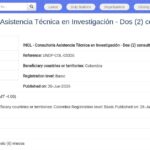Consultant en Assistance Technique en Recherche (2 postes)