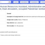 Assistant(e) RH et Administratif(ve) – Jérusalem-Est