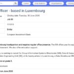 Ingénieur Data Warehouse – Luxembourg