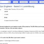 Associate DevSecOps Engineer – CDI Luxembourg