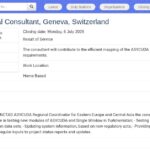 Consultant fonctionnel douane – ASYCUDA