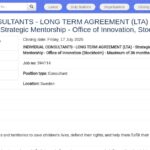 Consultant Mentor Stratégique – Fonds Innovation UNICEF
