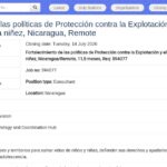 Consultant Protection de l&rsquo;Enfance et PSEA – UNICEF